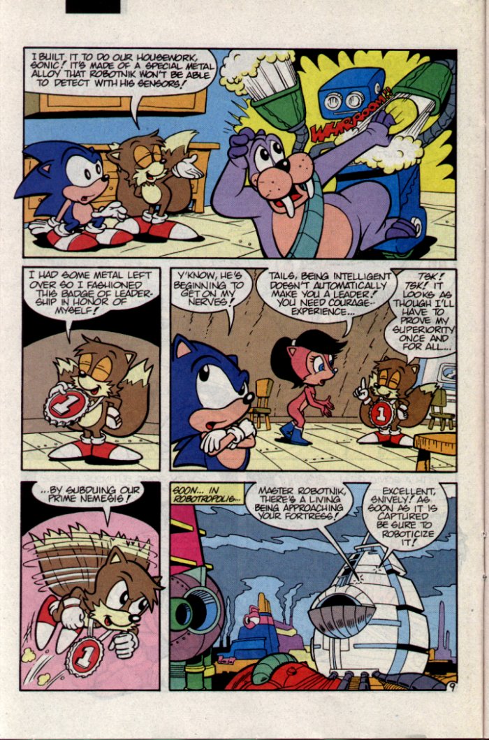 Sonic - Archie Adventure Series September 1994 Page 9